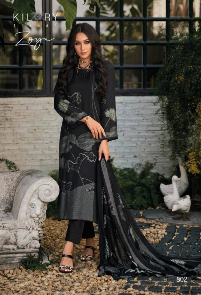 Zoya By Kilory 801 808 Dress Material In Delhi 
